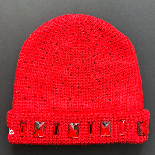 49ers Fire Red Beanie
