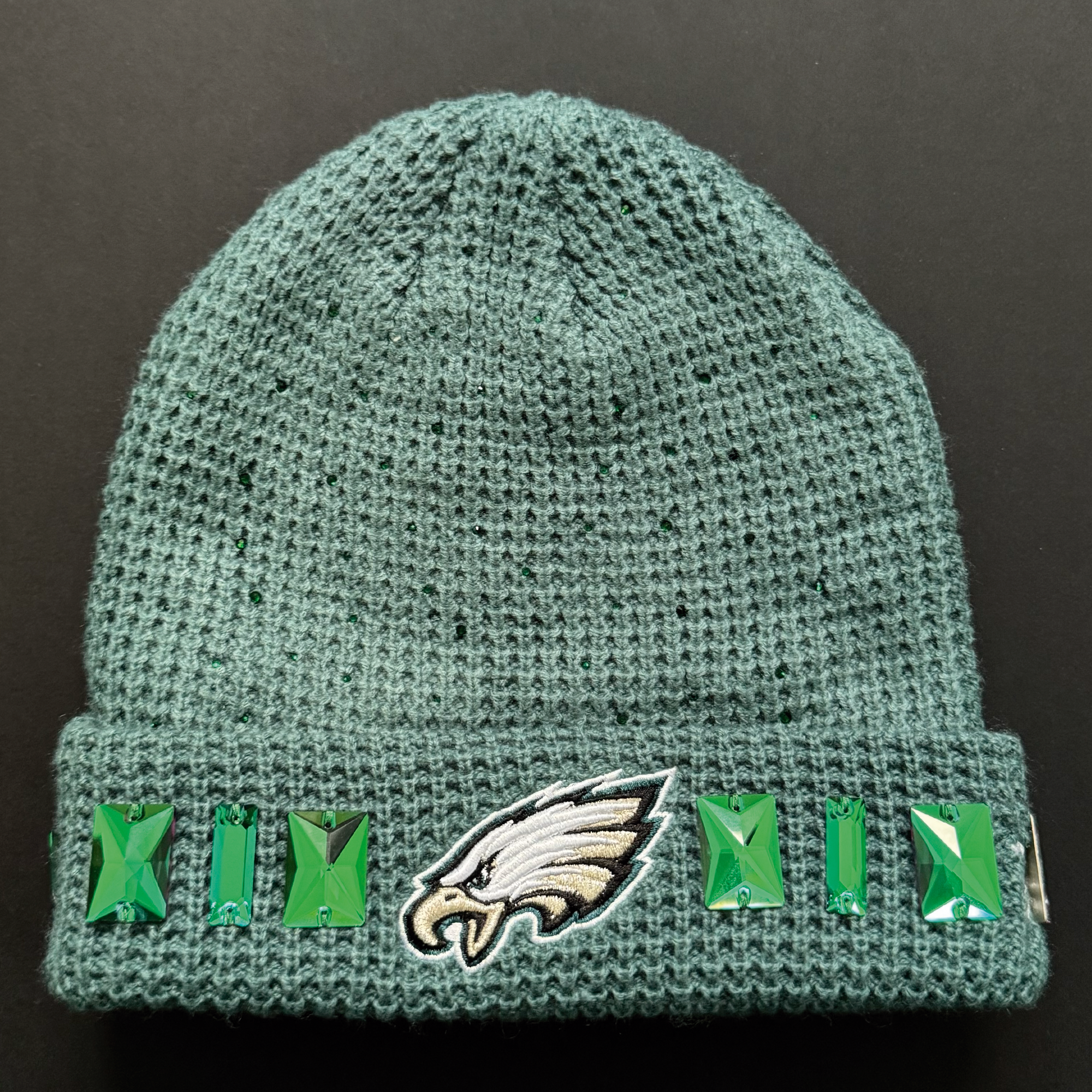 Eagles Emerald Shine Beanie